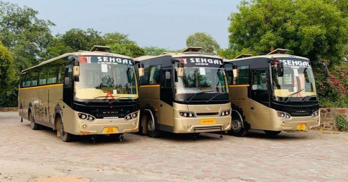 Hire Luxury Bus in Delhi from Sehgal Travel