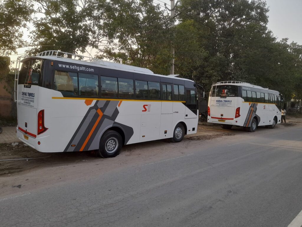 Sehgal travels luxury bus
