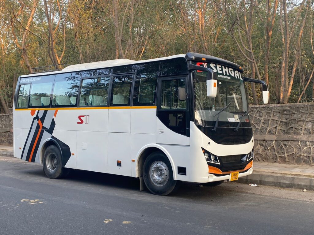 Sehgal travels luxury bus