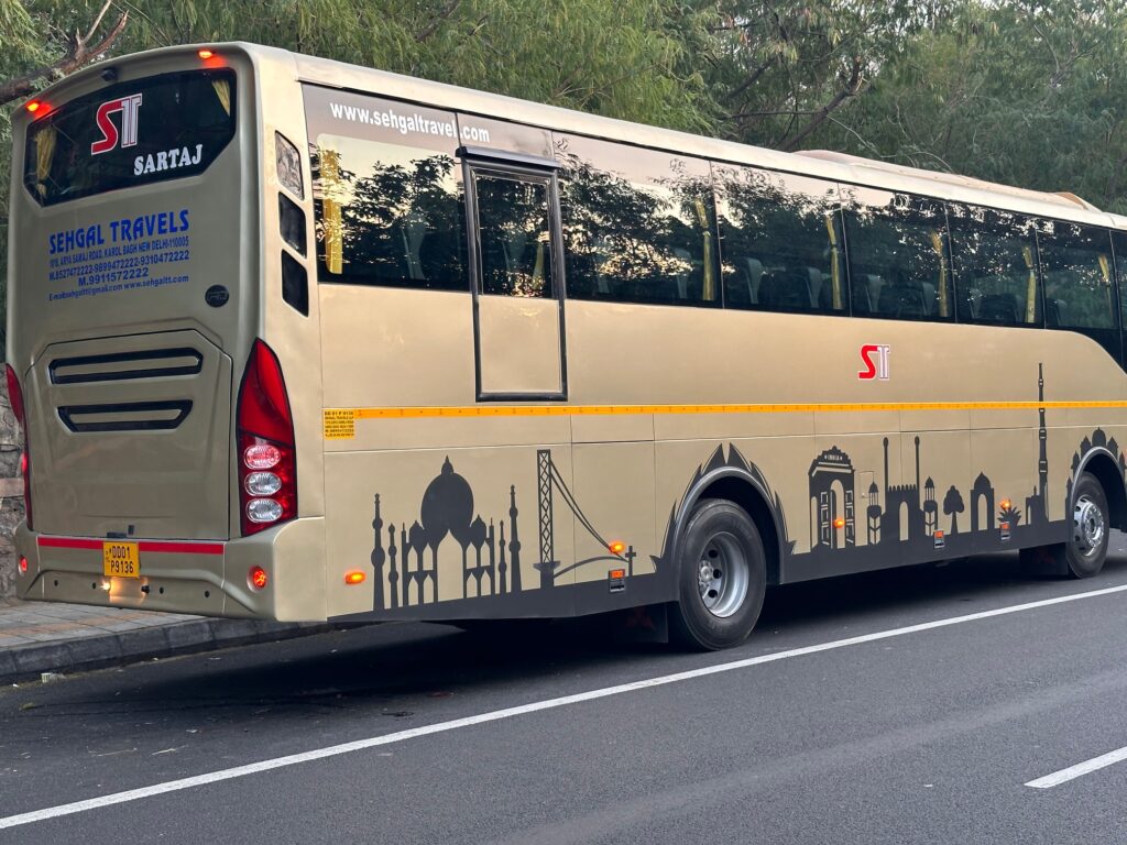Sehgal travels luxury bus