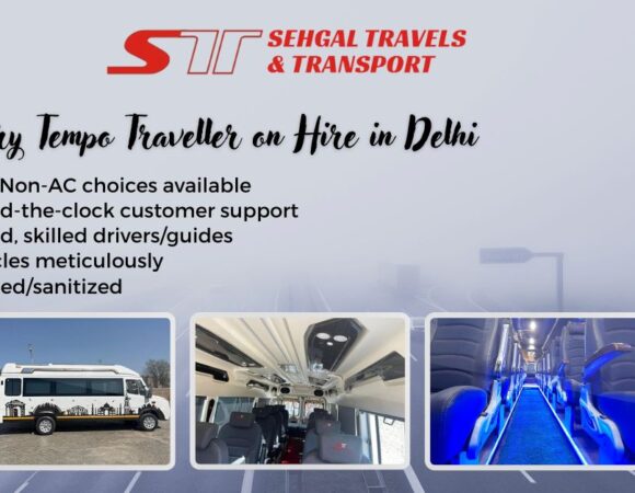 Luxury Tempo Traveller on Hire in Delhi – Get Comfort and Convenience While Travelling