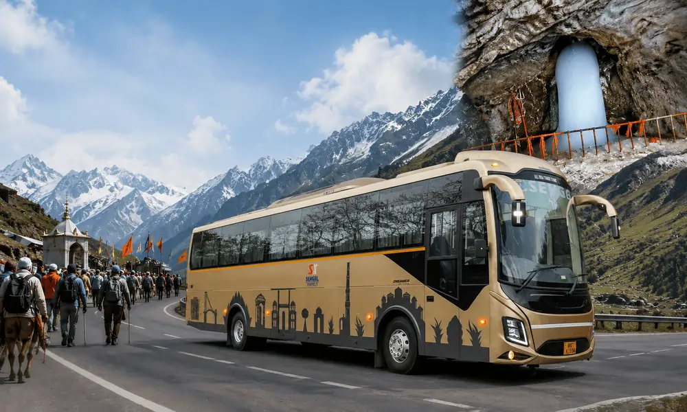 Luxury Bus on Rent