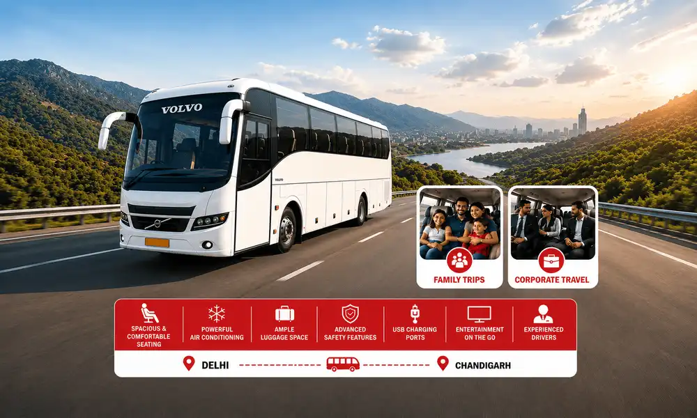 Book Delhi to Chandigarh Travel