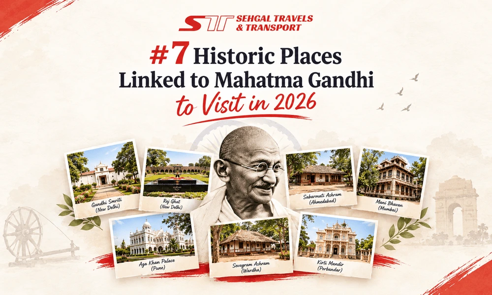 7 Historic Places Linked to Mahatma Gandhi to Visit in 2026Linked to Mahatma Gandhi
